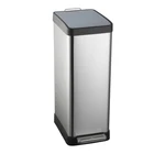 Bin Nordic Trash Bin Bathroom Recycling Waste Bin Soft Close 30l Foot Pedal Dustbin