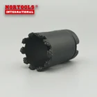 38mm Hole Cutting Depth 38mm Black Finished Tungsten Carbide Grit Tipped Hole Saw For Hole Drilling