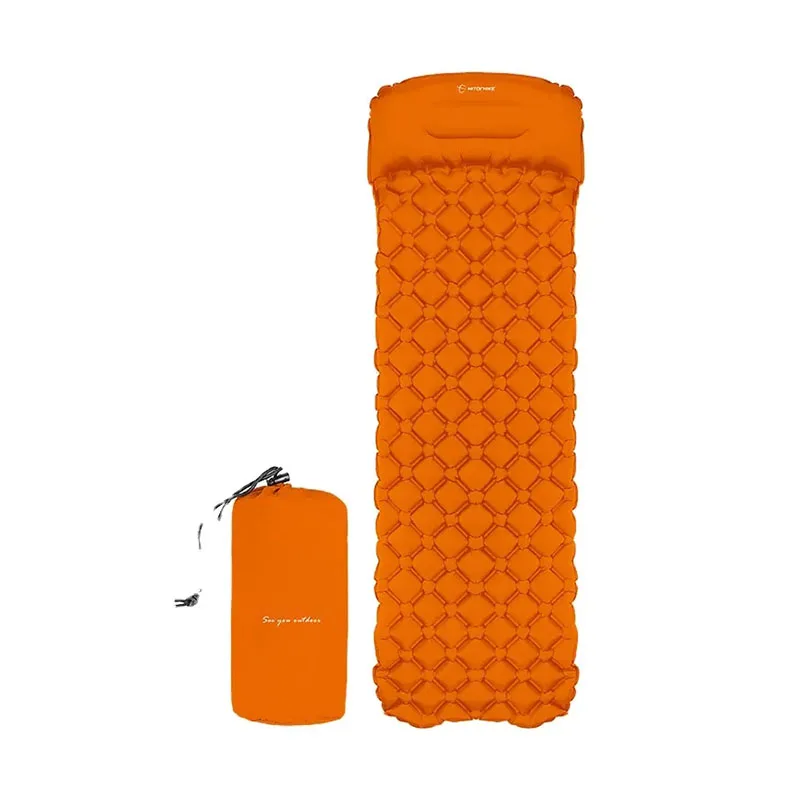 TPU inflatable outdoor camping tent outdoor inflatable egg tray camping mat Single sleeping mats