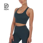 Sport Woman Gym Workout Sport Bra Interlock Seams With Push Up Effect Made Of Recycle Spadex