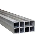 Size Galvanized Powder Wood Grain Square Rectangle Steel Tube Pipe Gi Hollow Section 60*60 65x65 Size With Good Price