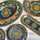 Plates Melamine Plates 100% Melamine Plastic Oval Plates For Restaurant Dinner Ware