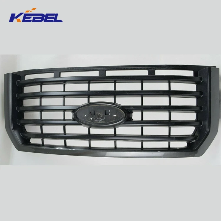 Luxury Three-Bar Electroplated Grille for a Premium Look - High-End Front Bumper Grill OEM FL3Z-8200-MB for Ford F-150 2015-2017 details