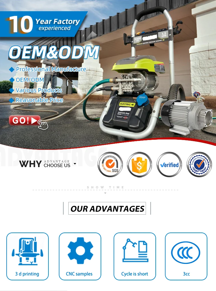 Induction Motor, 120/230V, 50/60Hz, 1.5-3HP - detail 2
