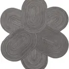 Gray Oval Table Placemat High Quality Gray Color Cotton Rope Oval Table Mats Placemat In Different Colors