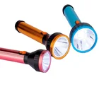 Power Torch Light Waterproof Rechargeable 3 Watt Flashlight High Quality Power Beam Torch Light