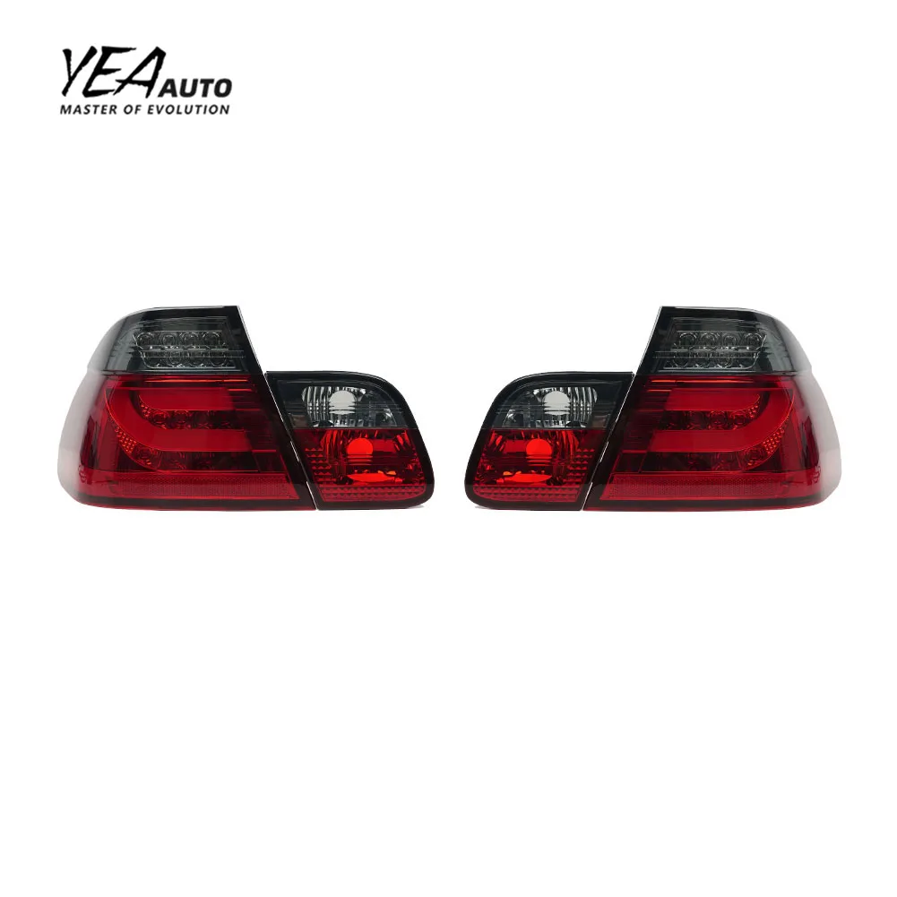 product led taillight for bmw 3 series 4 door 318i 325 e46 lci sedan 2002 2004 tail lights e46 rear lights-5