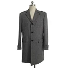 Coat ODM Classic Men's Wool Overcoat Warm Winter Long Trench Coat For Men