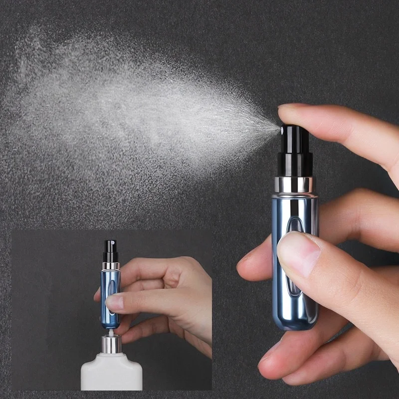 5ml Mini Perfume Atomizer Refillable Perfume Bottles Travel Sized