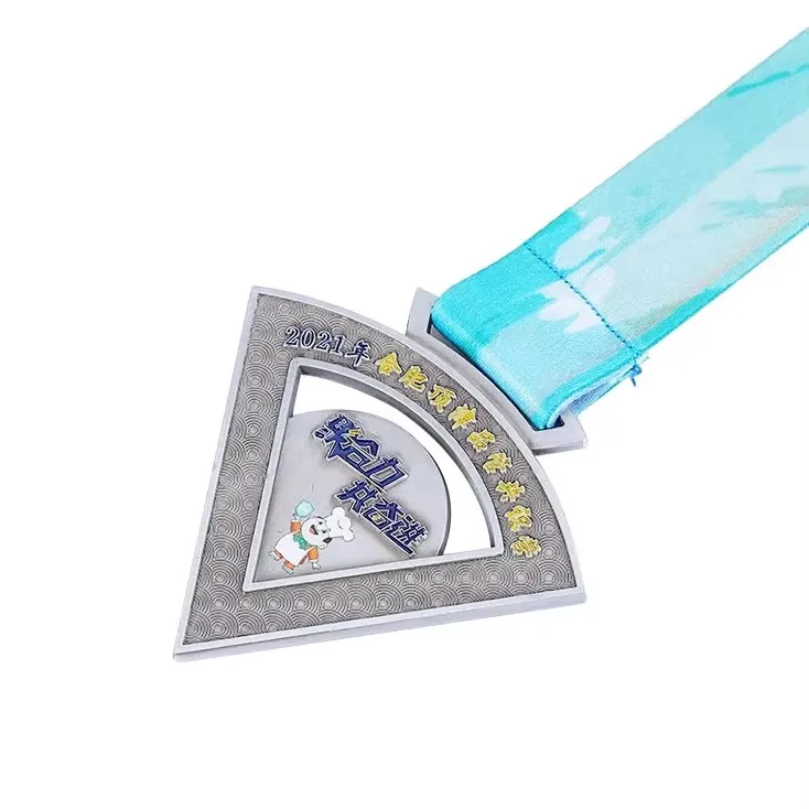 Cheap Design Your Own Blank Zinc Alloy 3D Medals Award Marathon Running Metal Sport Medal details
