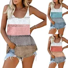 Sweater Vest 2021 New Design Casual Comfortable And Breathable Contrast Knitted Sweater Vest Women