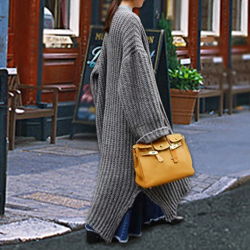 heavy sweater coat