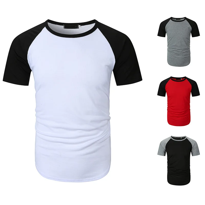 Factory cheap price 3/4 sleeve raglan t-shirts for sports campaign