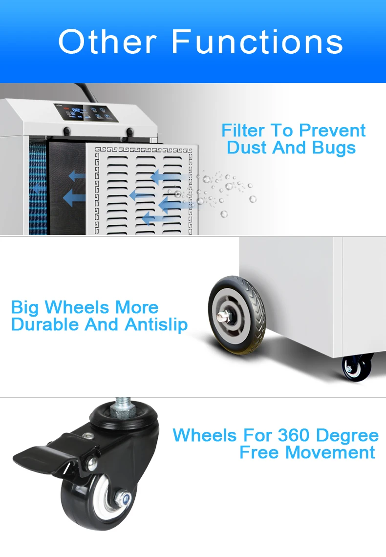 Vertical Growing Dehumidifier, 110-240V 50, R410a - detail 16