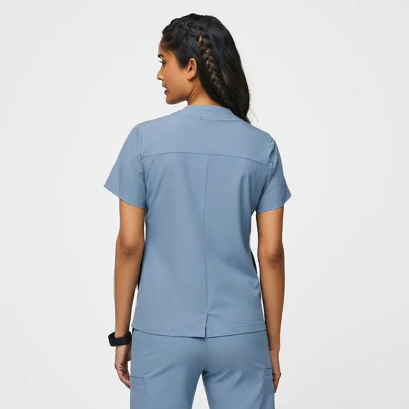 ECBC Clinic Custom Nurse Medical Scrubs High Quality Fashion Jogger Scrub Uniform Suit