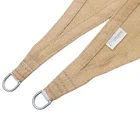 Sun Shade Sail Outside Waterproof Sun Shade Sail HDPE And Oxford Material UV Stabilized Sun Shading Sail