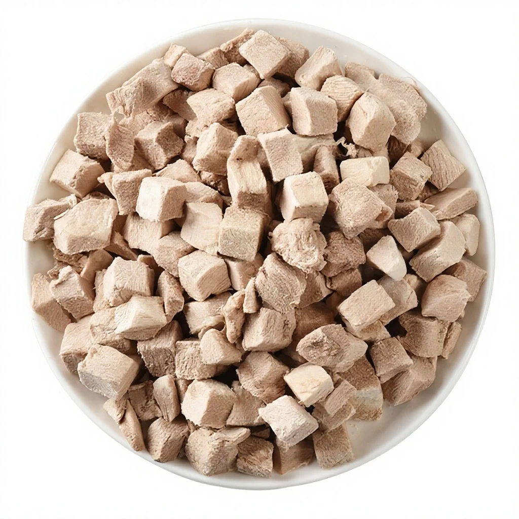 Eco-friendly High-Protein Freeze-Dried Duck Meat Pellets Digestive Health Treats for Small Breed Dogs 18-Month Shelf Life All factory
