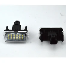 LR Car LED Tail Plate Light Good quality 100% Professional testing License Plate Light For Toyota