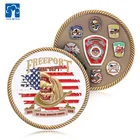 Coin Souvenir Us Coin Design And Double Dual Sides Souvenir Costom Logo Custom Anitqu Coin