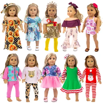 2019 New Baby Doll Lovely Fashion High-Quality Skirt Clothes For 18 Inch Our Generation For American Girl Doll Clothes