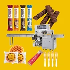 Food Packing Packaging Food Bar Small Popsicle Ice Lolly Pop Packing Packaging Machine