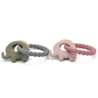 Ring Silicone Baby Ring Male Silicone Key Ring Baby Silicone Teether Ring Key Silicone Teething Ring