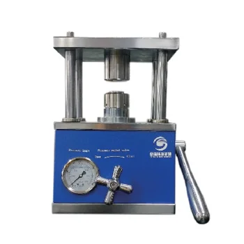 GRS-SF120  Coin cell Manuall Crimper Machine for laboratory Crimping battery CR2032,CR2025, CR2016