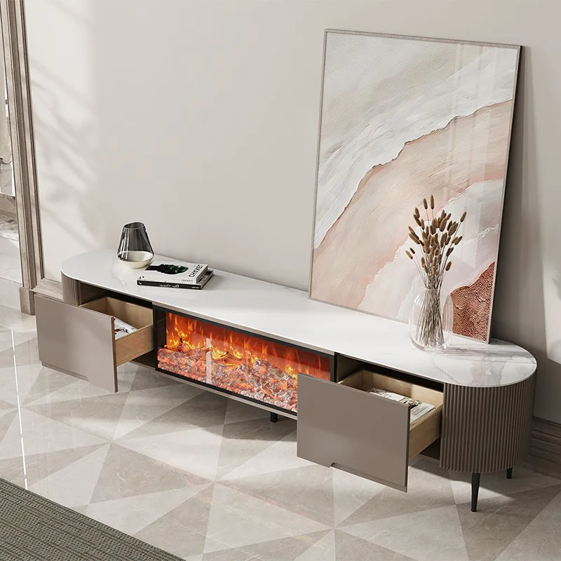Factory Modern Fireplace, Wood - detail 8