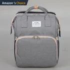 Diaper Bag Diaper Bag Backpack Large Capacity Travel Bassinet Portable Crib Diaper Bag Backpack