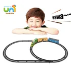 Train Train Musical Train Track Toys Electrical Plastic Car Race Music Tracks Classic Set Cheap Electric Rail Slot Toys