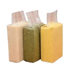 Wheat Grain Wholesale Plastic Upright 1kg/2kg/5kg/10kg Wheat Grain Rice Packaging Bag