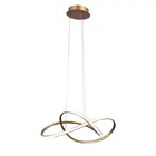 Pendant Lights Hanging Simple Decorative LED Pendant Lights Kitchen Aluminum Luxury Gold Modern LED Chandelier