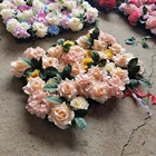 Factory Wholesale Curled Rose Floor Flower For Home Decor Artificial Flowers