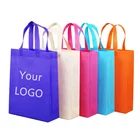 Eco Friendly Eco Friendly Recyclable Customized Print Promotional Pp Non Woven Shopping Bag Printing