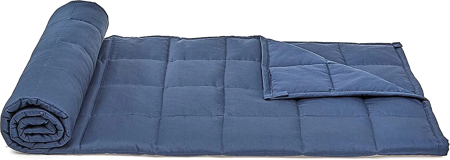 Cooling Weighted Blanket Twin for Adults Breathable Material with Glass Beads weight  blanket
