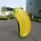 Banana Large Inflatable Swimming Pool Large Floating Banana AGS PVC Novelty Inflatable Swimming Pool