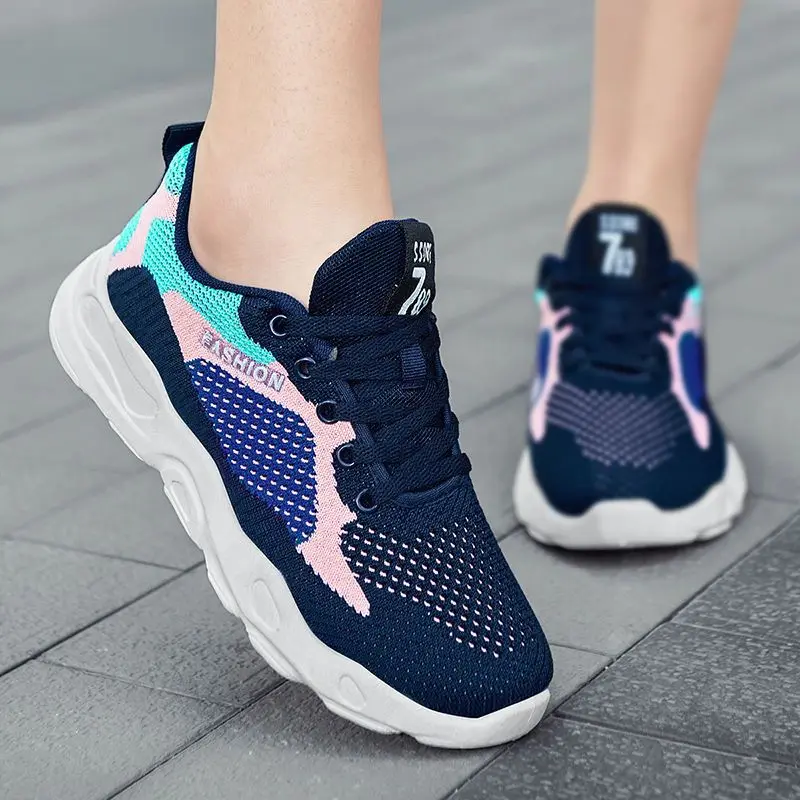 Fashion Anti-Slip Hard-Wearing Breathable outdoor walking Sport Casual Shoe For Women