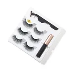 Eyelashes Magneted Eyelashes 2021 NewBatch 3D Faux Mink False Magnet Eye Lashes Magnetic Eyelashes