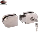 Glass Lock HYLAND OEM GL125 Stainless Steel Glass Door Lock Frameless Glass Lock For Double Door