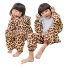 Kids Girls Well Designed Kids Cartoon Design Pajama Baby Boys Girls Flannel Pajamas