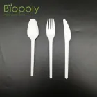 Cutlery Biobased Houseware Custom Cutlery Set Pla Cutlery Wholesale
