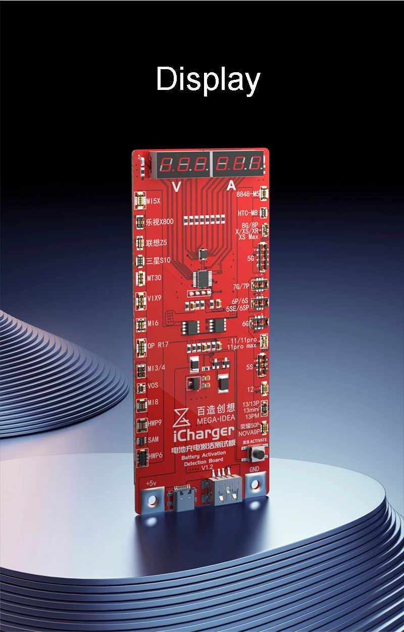 Qianli Megaidea Icharger Battery Charge Activation Test Board For