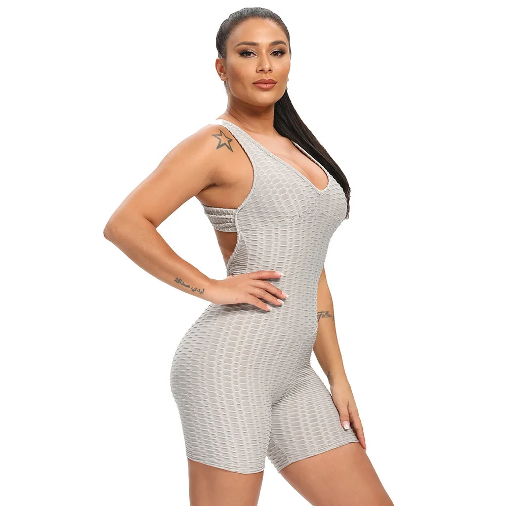 women's workout jumpsuit