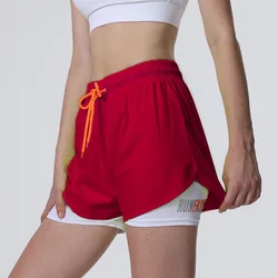 High Quality Casual Quick Dry Running Breathable Anti-Exposure Woman's Sports Shorts Loose Gym Girls Shorts