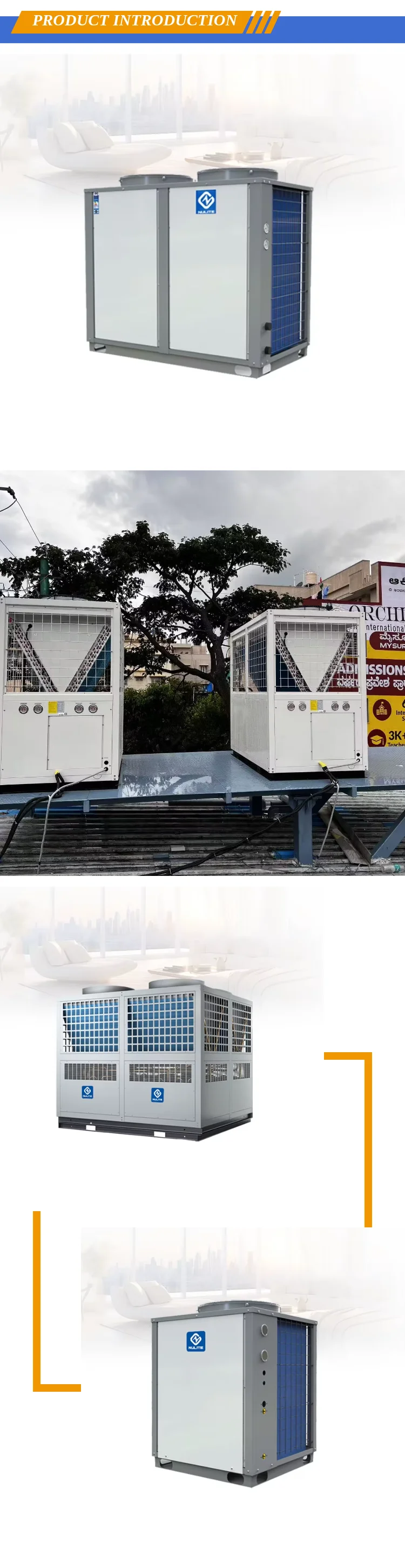Swimming Pool Heat Pump, 60kw, 80kw, 100kw, 50kw - detail 6