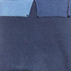 Cotton Denim China Manufacture Cotton Stretch Pique Knitted Denim Jacket Fabric For Garment