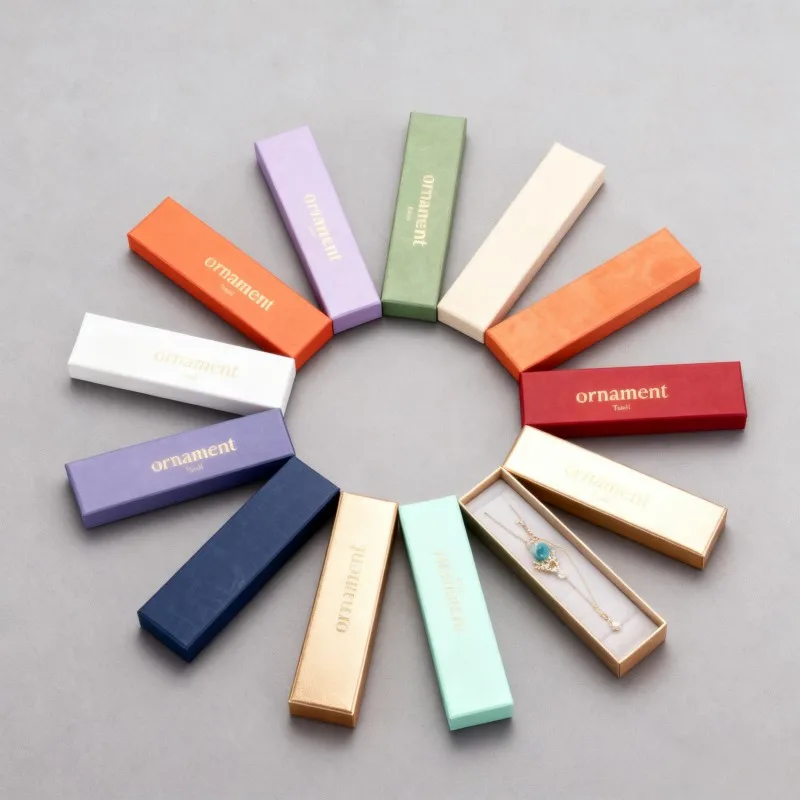 product manufacture high end rigid jewelry paper box flexography base and lid necklaces bracelets box hot sale custom logo rings box-3