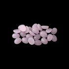 Pink Gems Hot Sales Pink Diamond High Quality Synthetic Loose Gemstone Oval Pink Glass Stone Gems