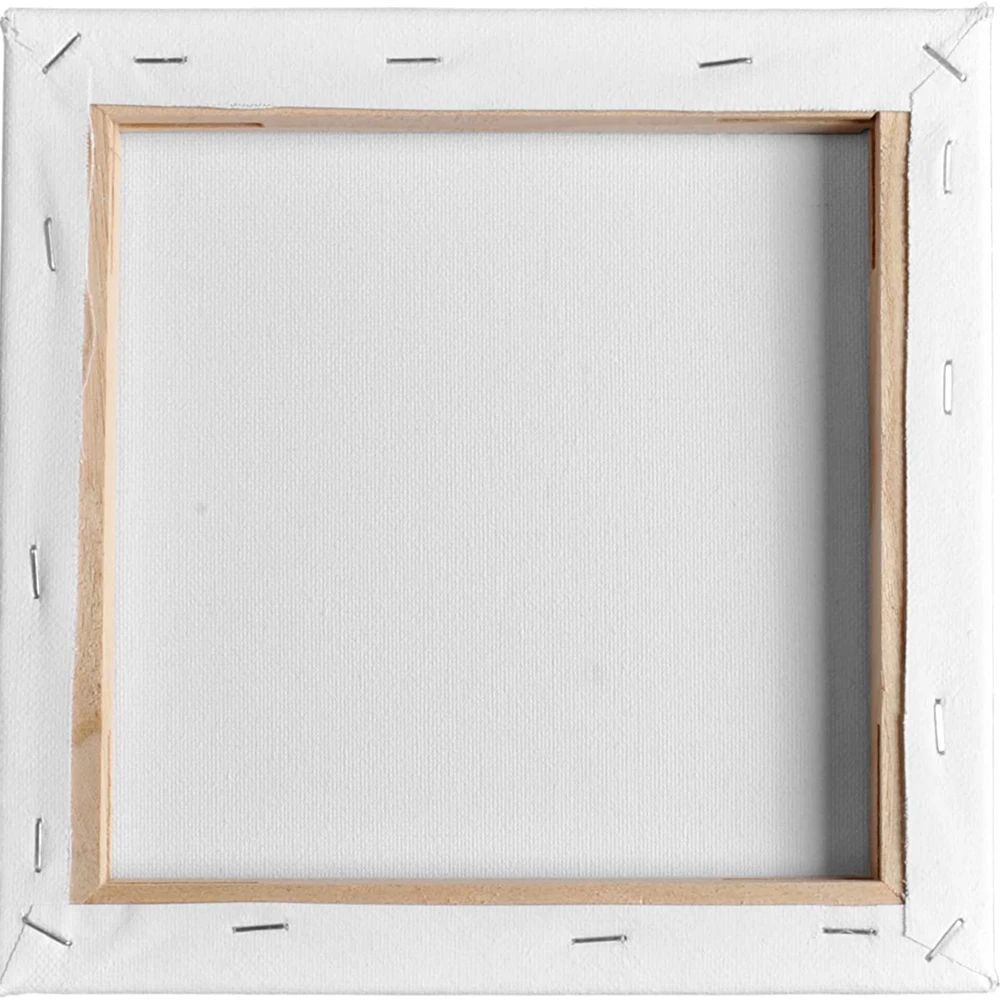 Professional Stretched Canvas Board with 380+/-50 Thickness and Eco-Solvent Latex UV Ink Support in White Color