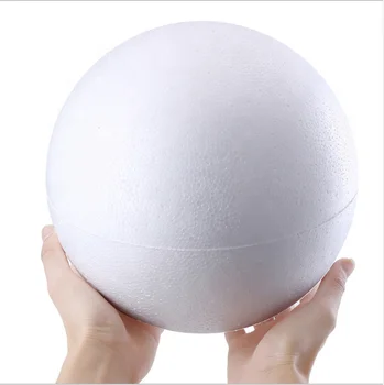All size white EPS polystyrene styrofoam foam ball for Christmas Wedding Home Valentine'S Day Children DIY Decorations